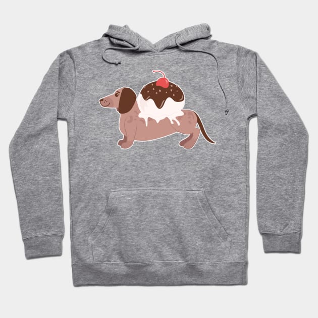 Dachshundae Hoodie by sixhours